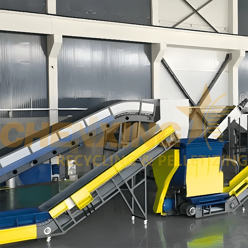 Emergency Stop Button on Conveyor Control Panel - CE Certified Safety Compliance
