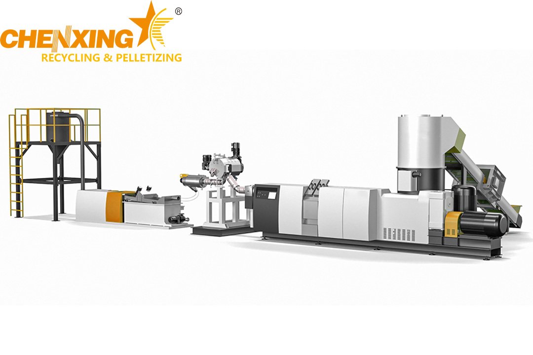 Plastic Recycling Granulator Machine with High Efficient Exhaust