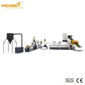 Double Stage Film Recycling Pelletizing Line